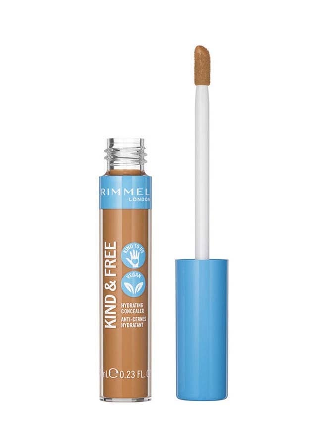 RIMMEL LONDON Kind And Free Moisturising Skin Tint 30ml & Kind & Free All-Day Hydrating Liquid Concealer – 040 –Tan Bundle - Image 3